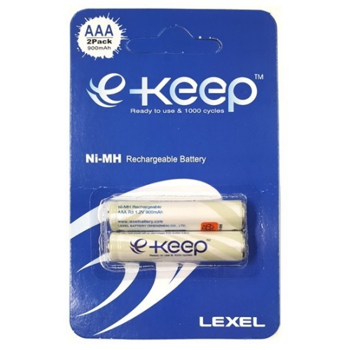 렉셀  e-keep 니켈수소 AAA 900mAh