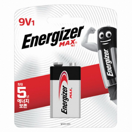 에너자이저  맥스 알카라인 9V