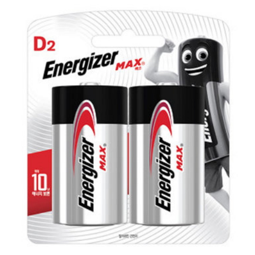 에너자이저  맥스 알카라인 D