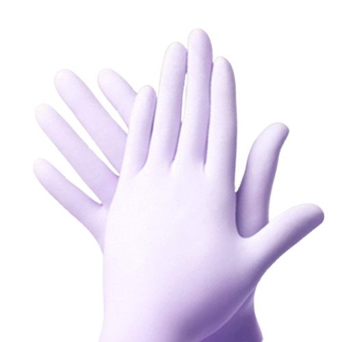 유한킴벌리  라벤더 니트릴 글러브
