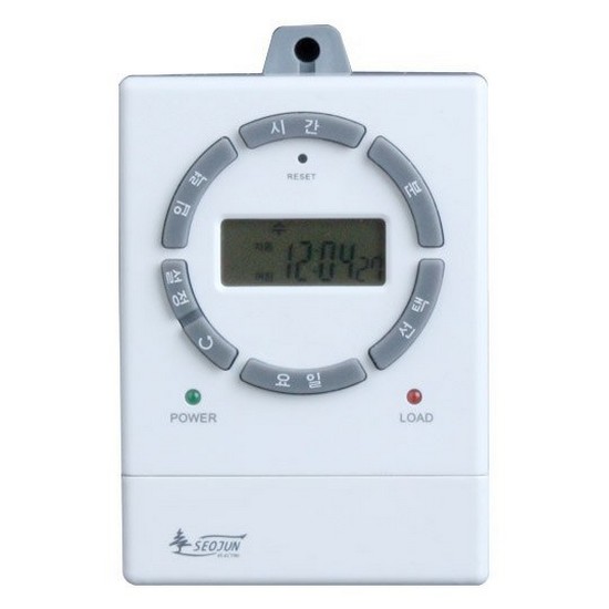 서준전기  타이머콘센트 SJD-R16 3W 판넬용