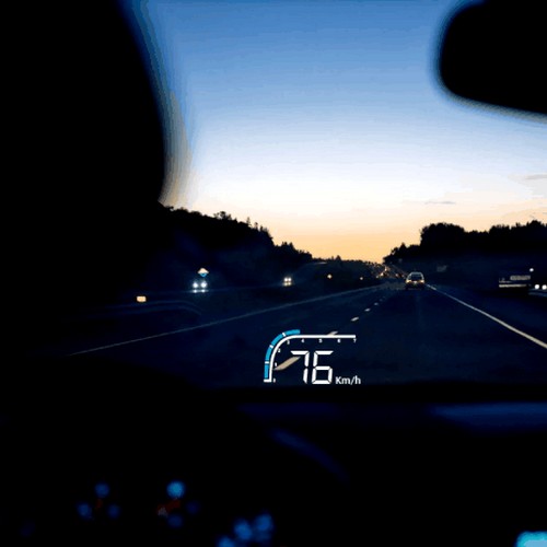 아이카  HUD A100S RPM