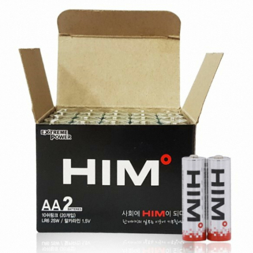 HIM  알카라인 AA (벌크)