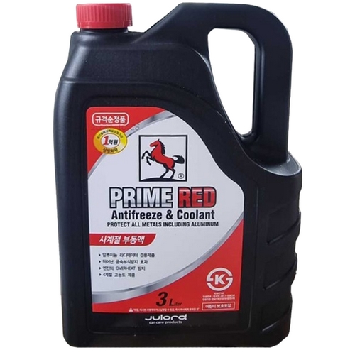 말표  부동액 레드 3L