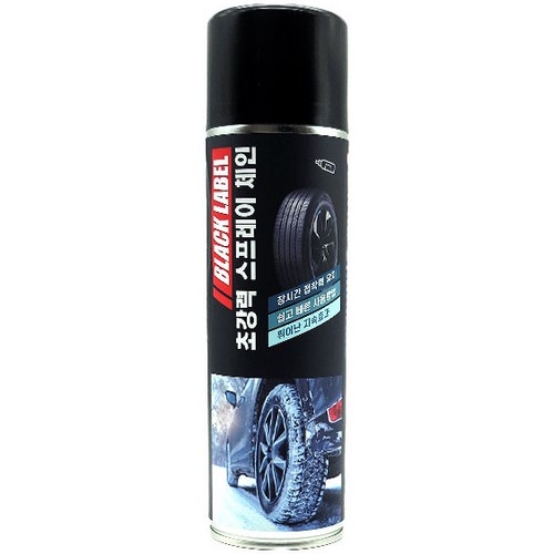 신일코퍼레이션  블랙라벨 초강력 스프레이 체인 500ml