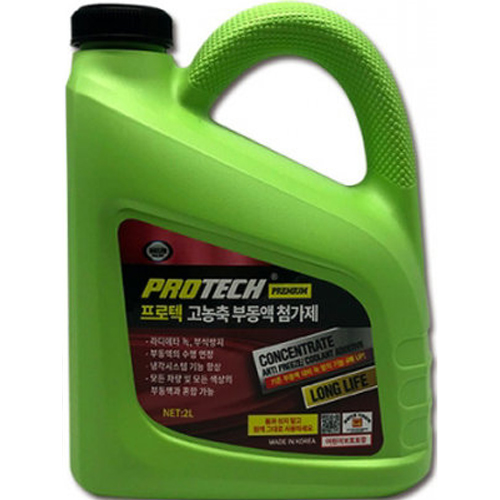 대림기업  프로텍 고농축 부동액 첨가제 레드 2L