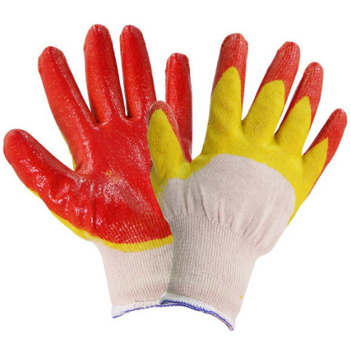 두꺼비 이중황코팅 장갑 13G