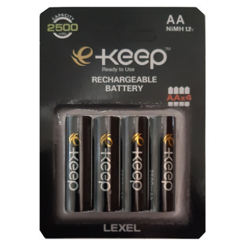 렉셀  e-keep 프로 니켈수소 AA 2500mAh