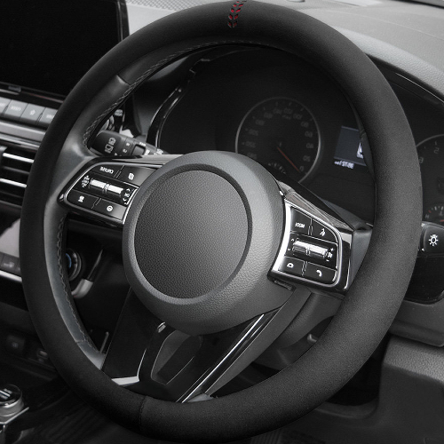 평화자동차  시크릿 웰메이드 고급 스웨이드 핸들커버