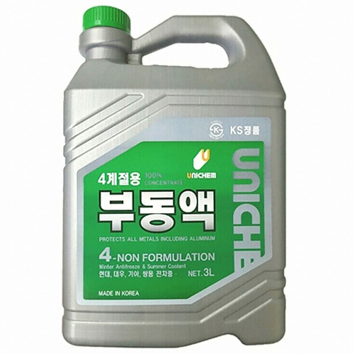 유니켐  4계절용 부동액 3L