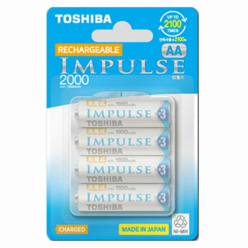 도시바  임펄스 니켈수소 AA