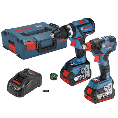 보쉬 GDX 18V-200C + GSB 18V-60C 충전 콤보세트