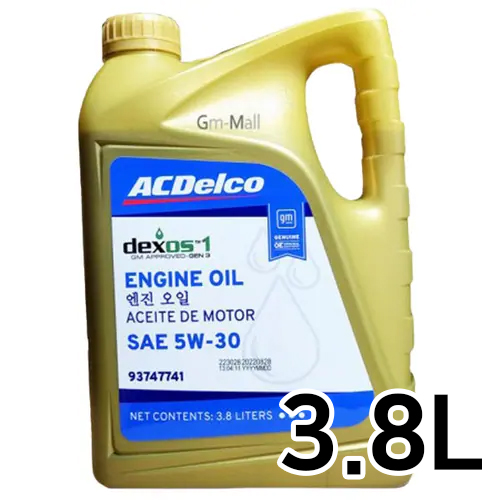GM ACDelco 순정 GEN3 5W30 3.8L