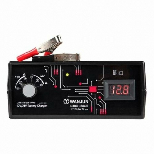 완전사  KSM400-3 SMART 차랑용 배터리 충전기