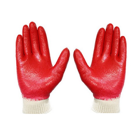 동원F&B  적색 온코팅 장갑