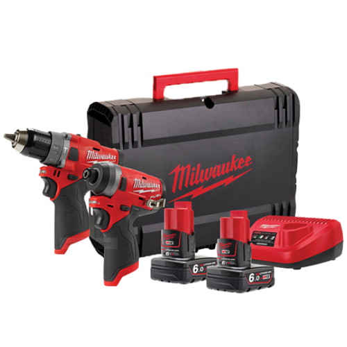 밀워키 M12 FPP2A 충전 콤보세트