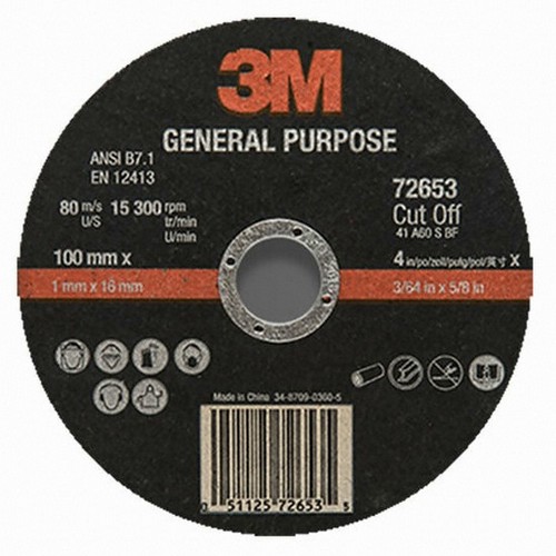 3M 4인치 보급형 절단석 72653