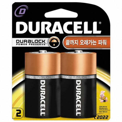 듀라셀  알카라인 D