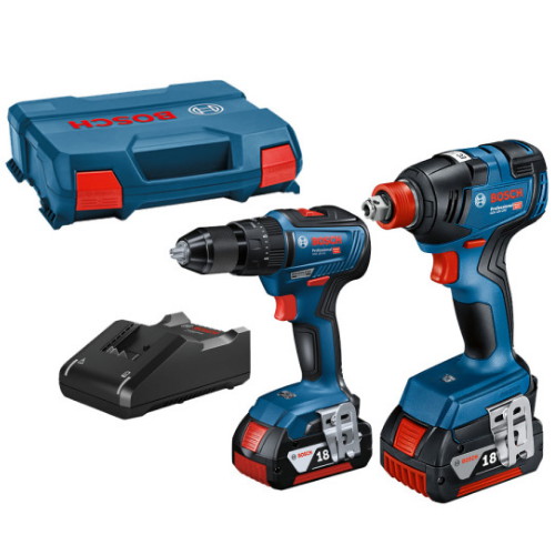 보쉬 GSB 18V-55 + GDX 18V-200 충전 콤보세트