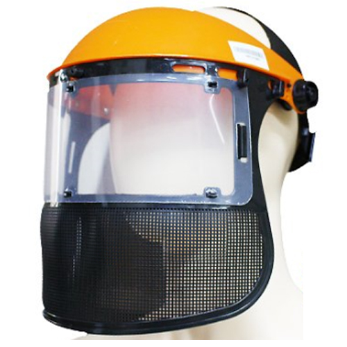 하야부사 안면보호구 오렌지 HB003