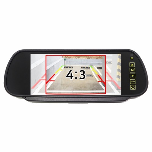 7인치 룸미러 모니터 MK-702