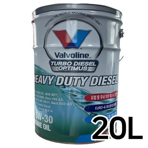 발보린  터보 디젤 옵티머스 5W30 20L