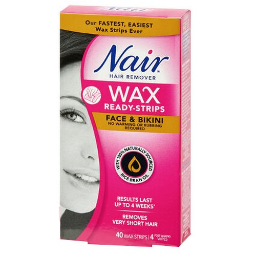 네어 얼굴 앤 비키니라인 제모 왁스스트립 40매