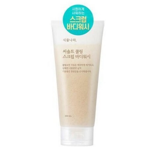 식물나라 씨솔트 쿨링 스크럽 바디워시 200ml