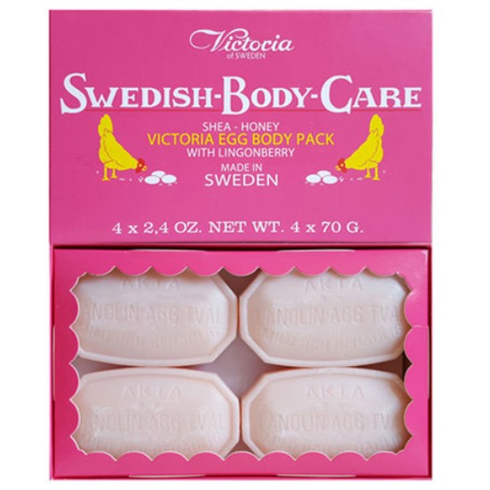 빅토리아스칸디나비아솝 링곤베리 스웨덴 에그바디팩 5종 세트