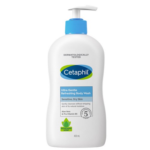 세타필 울트라 젠틀 바디워시 리프레싱 산뜻한향 400ml