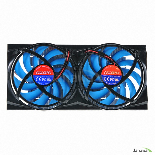 COOLERTEC  CTV-B16 DUAL BLUE-SILENT