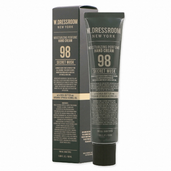 더블유드레스룸 퍼퓸 핸드크림 No.98 시크릿머스크 50ml