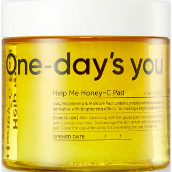 원데이즈유 헬프미 꿀광씨 패드 60매