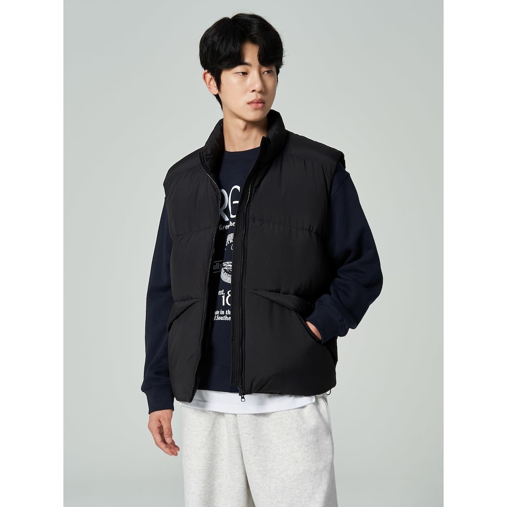 에잇세컨즈 캐주얼 다운 베스트 423X38GY35