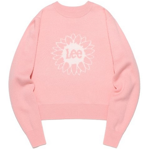 리(LEE) 라운드넥 플라워 니트 LE2303KT62 [PI, 핑크] - 에누리 가격비교