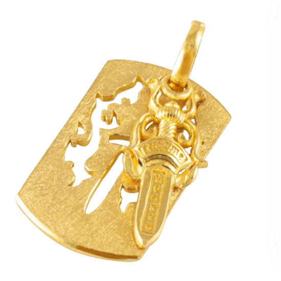 클래스에스  나이트캐슬 칼 펜던트 11.25g