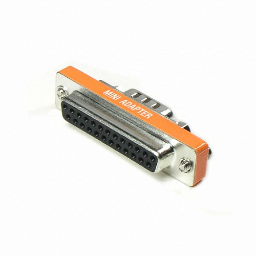 라이트컴 Coms D-SUB 시리얼 젠더 25F-9M Mini Nuts 타입 (G0306)