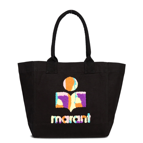 이자벨마랑 옌키 스몰 로고 쇼퍼백 PM0002FA A3X26M 01BK