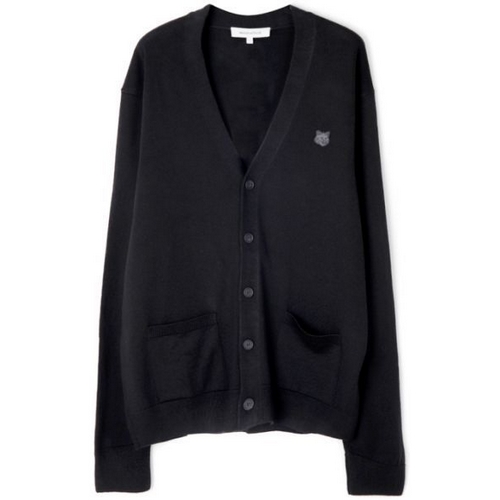 메종키츠네 폭스헤드 패치 레귤러 가디건_LM00505KT1036