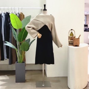 4CUS 슬릿 니트 셋업 원피스 FW3L9ST5716