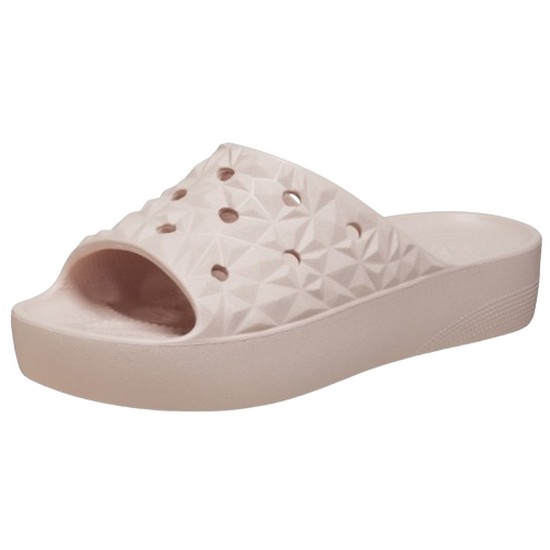 크록스 클래식 플랫폼 지오메트릭 슬라이드 209564-6UR