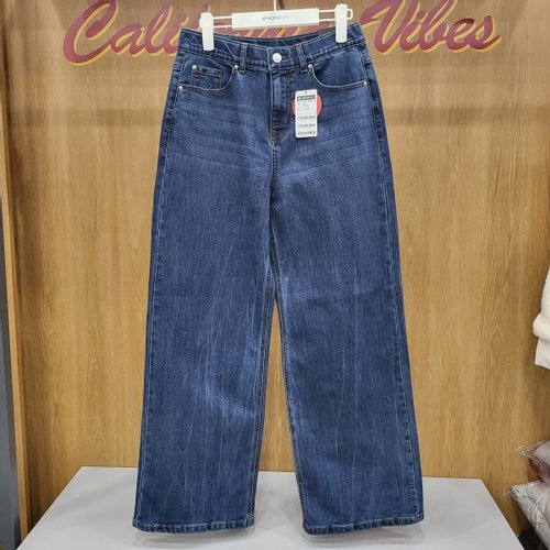 행텐 여성 히든밴딩 와이드 스판 데님팬츠 10460-155-203-10