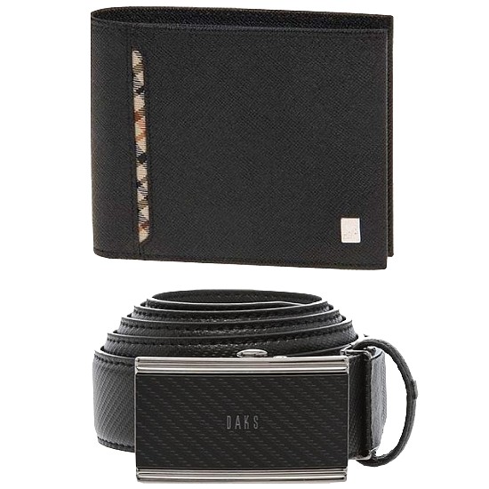 닥스 가죽 지갑 벨트 세트 DBWA9F905 DBBE9F992