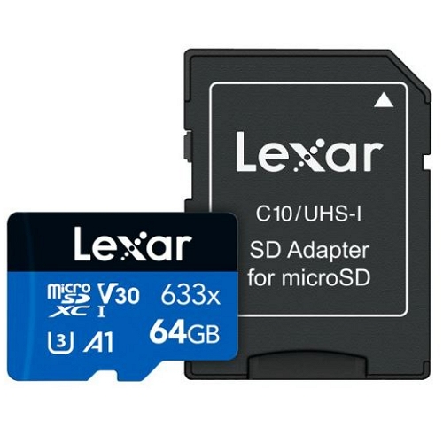 Lexar  micro SD High-Performance 633X