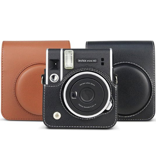 블루존  후지필름 INSTAX 미니40용 가죽 케이스
