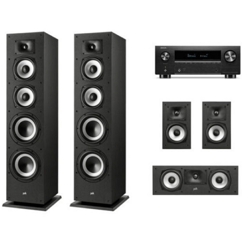 데논  AVC-X3800H + 폴크오디오 XT70 + XT15 5채널