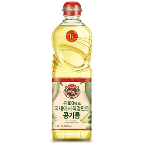 백설 콩기름 900ml