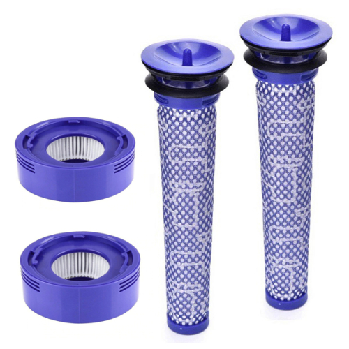 다이슨 V7, V8, V10, V12 호환 프리 필터 + 포스트 필터 세트