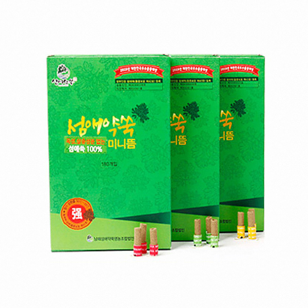 섬애약쑥미니뜸 180개
