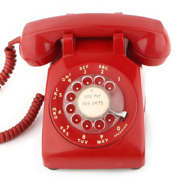 오리지날 빈티지 다이얼 텔레폰
